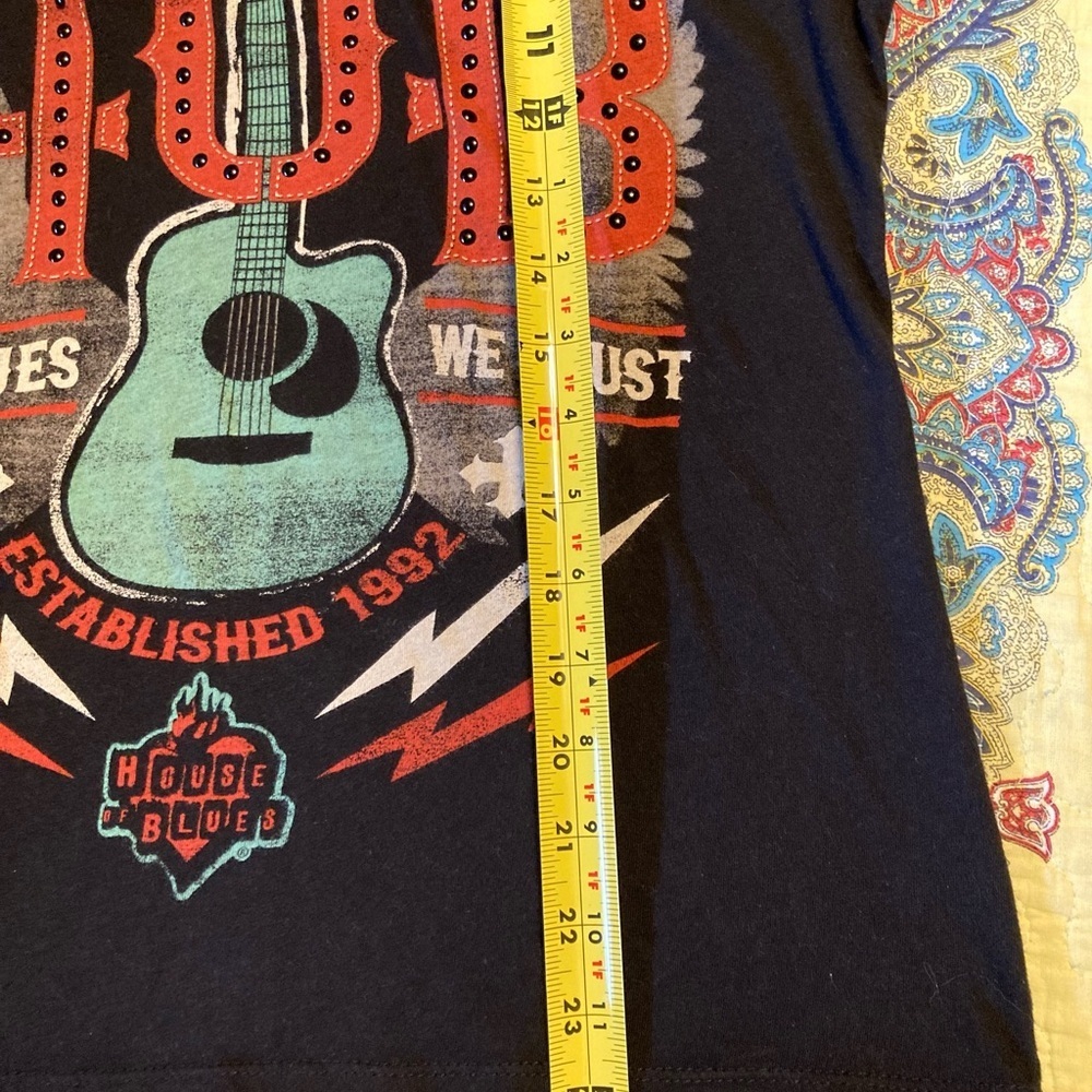 House of Blues vintage scoop neck short sleeve women’s tshirt - Picture 7 of 7